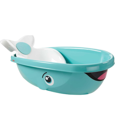 Fisher-Price Baby to Toddler Bath Whale of A bath Tub 