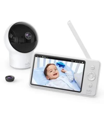 7. eufy Security Spaceview Video Baby Monitor