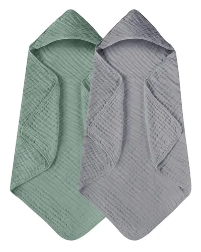 Yoofoss Hooded Baby Towels for Newborn
